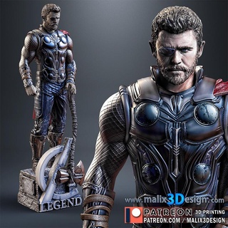 Thor files süper kahramanlar sanix3d 3d print model - Mito3D