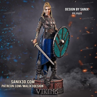 viking lagertha -files superheroes sanix3d 3d print model - Mito3D