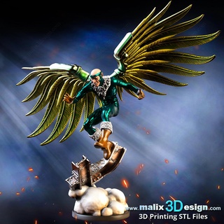 vautour classique files super héros sanix3d 3d print model - Mito3D