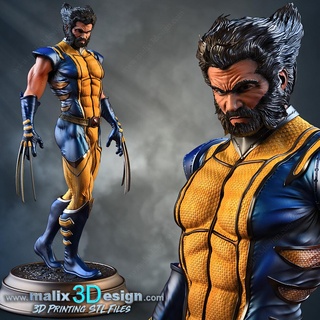 silah Wolverine files süper kahramanlar sanix3d 3d print model - Mito3D