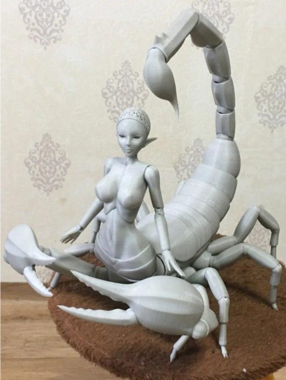 articulated hybrid misc 3D print model - Mito3D