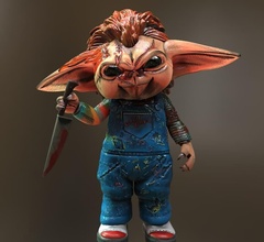 bebek Chucky filmler 3d print model - Mito3D