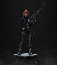 black widow gun marvel 3d print model - Mito3D