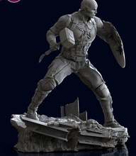 Kaptan Amerika Yenilmezler birleştirmek stl 3d baskı minyatür montaj hayret albator Arcadia kaptan Harlock Aquaman siyah dul gara Muhafız gökada star Kral Demir 3d print model - Mito3D