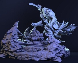 ölüm darksiders dc çizgi roman albator Arcadia kaptan Harlock Aquaman baphomet siyah dul gara Muhafız gökada star Kral bebek Groot Demir adam 3d print model - Mito3D