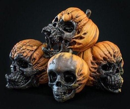 evil pumpkin skull misc 3d print model - Mito3D
