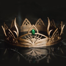 fantasy crown tiara cartoons 3d print model - Mito3D