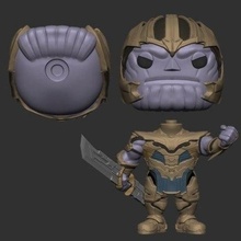 funko Thanos misc 3d print model - Mito3D