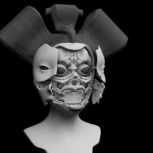 ghost shell geisha complete anime 3d print model - Mito3D