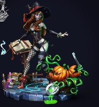 hazel pin up witch anime 3d print model - Mito3D