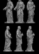 jesus sacred heart free models misc 3d print model - Mito3D