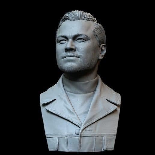 Leonardo Dicaprio Büste 3D print model - Mito3D
