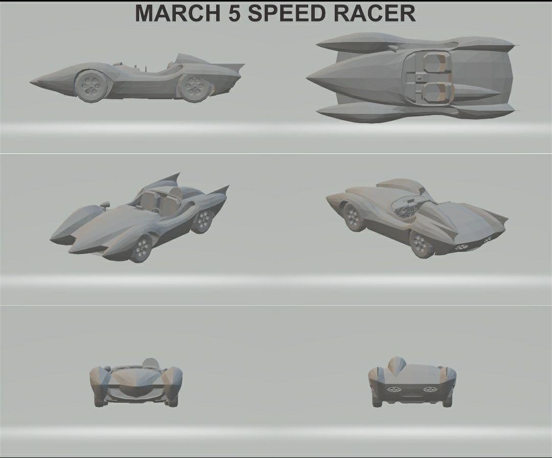 march 5 speed racer cars 