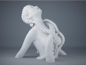 octopus & woman misc 3d print model - Mito3D