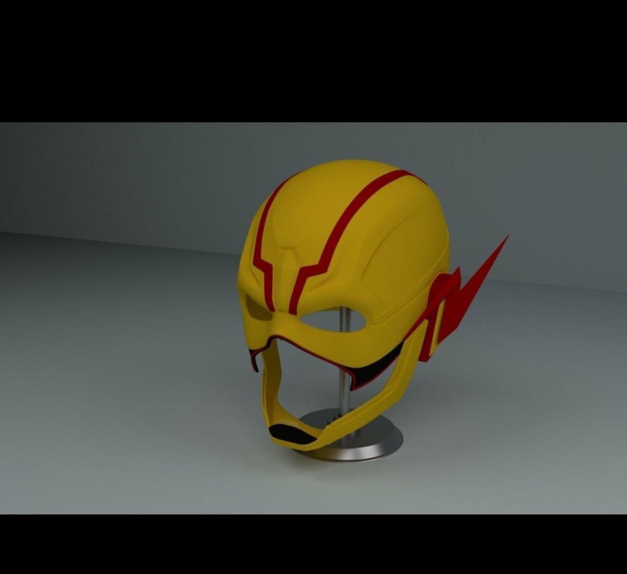reverse flash helmet wear