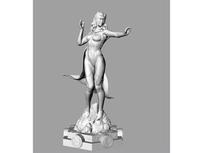 scarlatto strega Diviso chiave meraviglia 3d print model - Mito3D