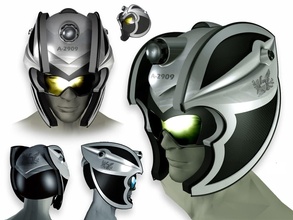 science fiction guardian helmet wearable helmets 3d print model - Mito3D