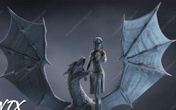 Targaryen oyun tahtlar ejderhalar fantezi albator Arcadia kaptan Harlock Aquaman baphomet siyah dul gara Muhafız gökada star Kral bebek Groot Demir adam işaret 3d print model - Mito3D