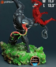 veneno carnificina maravilha 3d print model - Mito3D