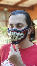 venom mask wearable helmets 3d print model - Mito3D