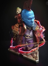 yondu bust guardians galaxy misc 3d print model - Mito3D