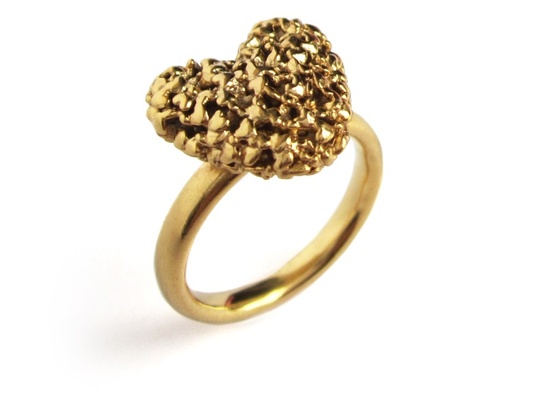 365 corazones anillo pequeña diseño amistad corazón amor hora enamorado año joyería joya anillos arte esculturas 3d print model - Mito3D