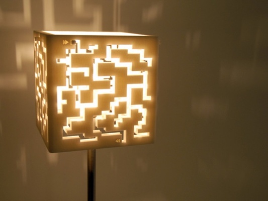 erstaunen licht fission google sketchup oscar verrotten polyamid tabelle lampe zuhause haus dekor beleuchtung 3d print model - Mito3D