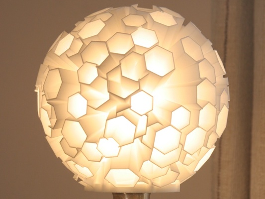 causeway lampshade home decor lighting 3d print model - Mito3D