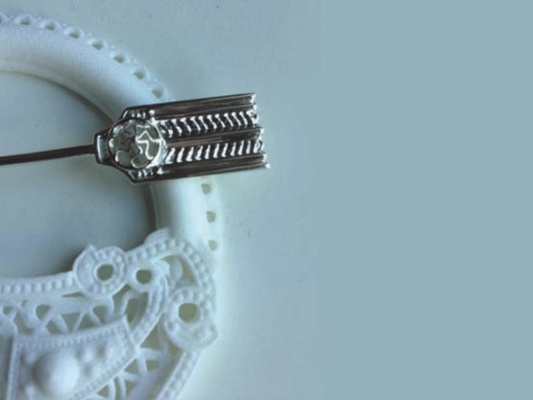 celtic brooch pin gavgalligan gavin galligan jewelry modern silver brooches 3d print model - Mito3D