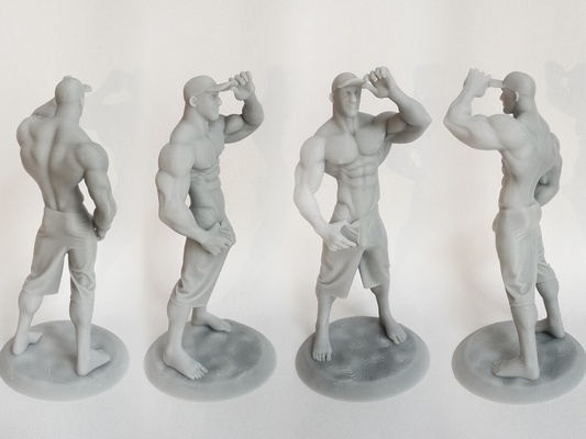 cody 394 tall 10cm scale models figurines art sculptures 3d print model - Mito3D