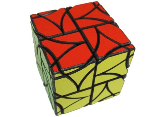kristian cube sinueux puzzle mécanique rubik jeux puzzles art mathématique 3d print model - Mito3D