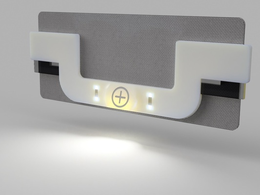 modulo lampada collegamenti illuminazione spazio interno interna renault zoe fai casa arredamento 3d print model - Mito3D