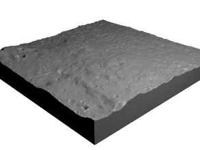 apollon 14 atterrissage site missions lune lunaire nasa 3d print model - Mito3D