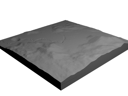 apollo 15 landing site missions moon lunar - nasa 3D print model - Mito3D