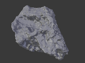 block island mars exploration rover opportunity 3d model meteorite nasa 3d print model - Mito3D