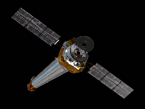 chandra ray observatorium 3d modell satellit nasa 3d print model - Mito3D