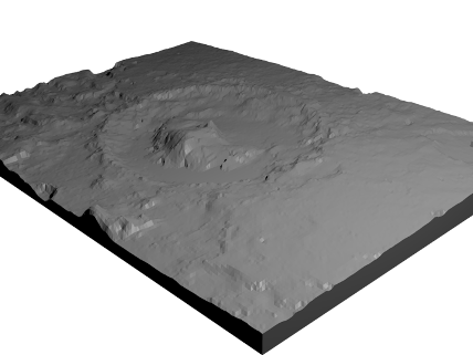 curiosità atterraggio posto qr robotica marte esplorazione cratere rover codice nasa 3D print model - Mito3D