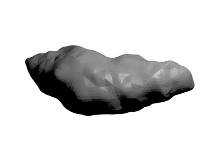 geografos clementina misión asteroide nasa 3D print model - Mito3D