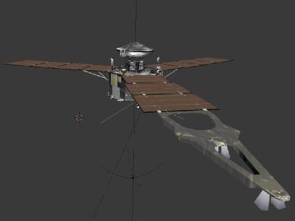 juno 3d modell raumfahrzeug satellit augen on solar system nasa 3D print model - Mito3D