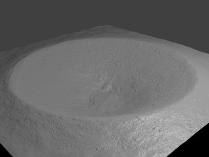 linn cráter 3D print model - Mito3D