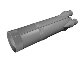saturn rakete bühne 1 apollo missionen raumfahrzeug nasa 3d print model - Mito3D