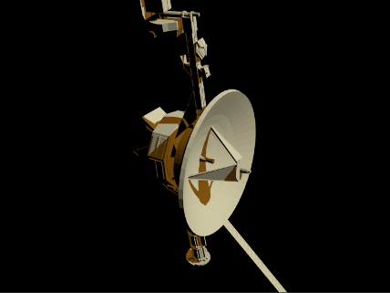 voyager spacecraft satellite vehicles saturn jupiter probe 2017 nasa 3D print model - Mito3D