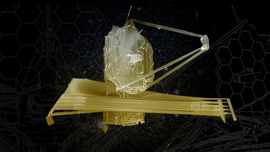 webb Teleskop Modell detailliert Ausführung NASA 3d print model - Mito3D