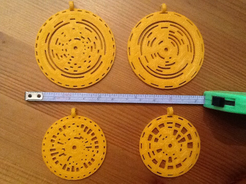 encoder Schmuck ver 11 pinshape Anhänger 3D print model - Mito3D