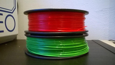 stacking Hilfe filament pinshape reprap spool holder filamentchallenge adapter 3d print model - Mito3D