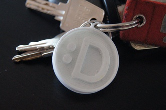 Anahtarlık pinshape schls anahtar duesseldorf duesseld 3d print model - Mito3D