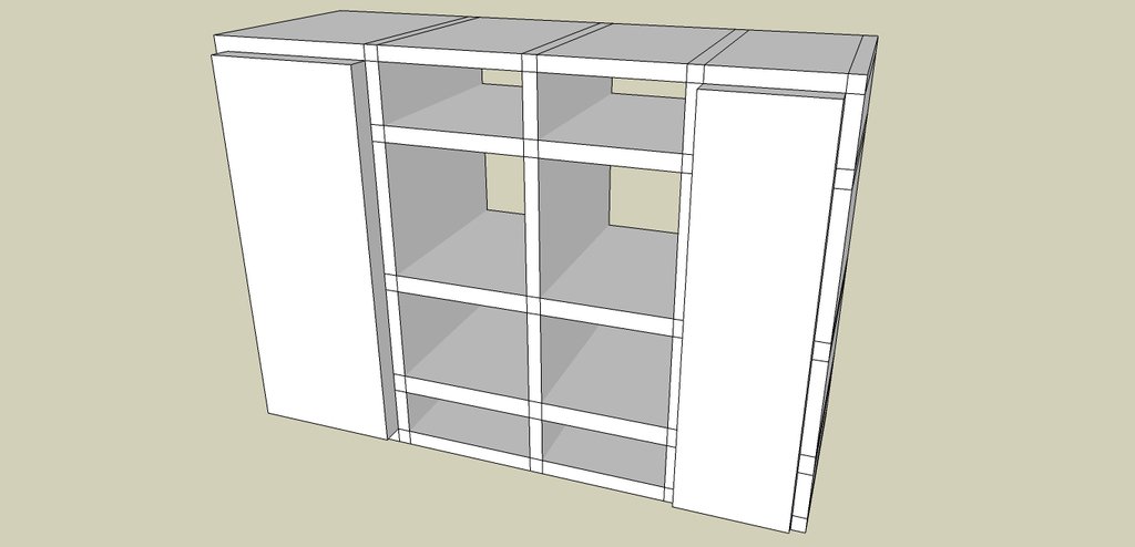 armoire pinshape L'impression 3d 3D print model - Mito3D