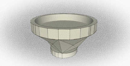 cendrier pot pinshape 3d baskı 3d print model - Mito3D