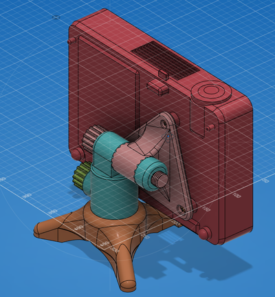 projetor suporte to projeto on teto alfinete kolink rocket 3d print model - Mito3D