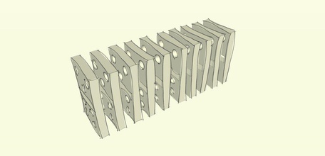 domino pinshape impresión 3d 3d print model - Mito3D